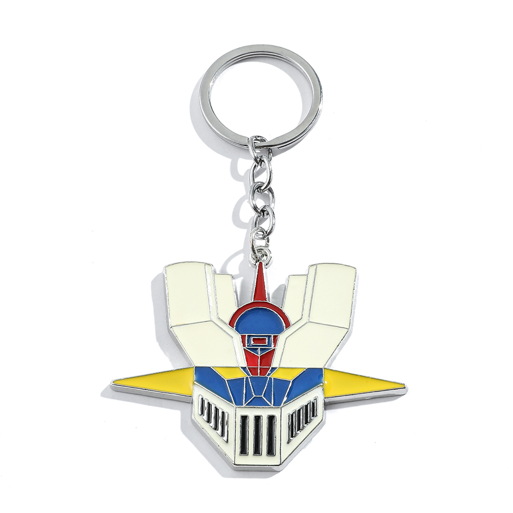 Men Accessories Fashion - Gantungan Kunci Logo Robot Prajurit Kartun