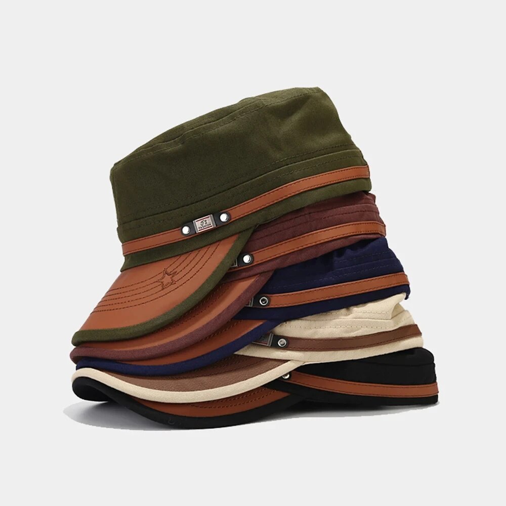Men'S Accessories Vintage - Topi Cadet kasual pria, topi bisbol