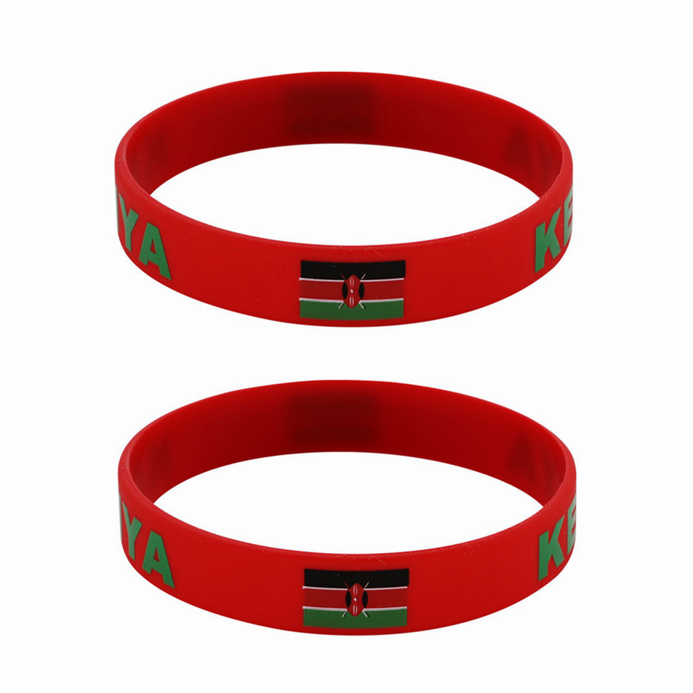Men Accessories Kenya - Gelang silikon Kenya 2 buah gelang