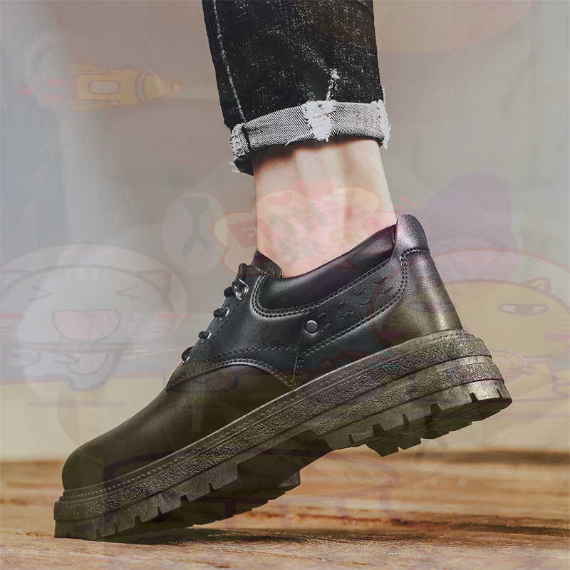 Men Accessories Low Price - Sepatu Pria Tenis Pelatih Fashion Kulit