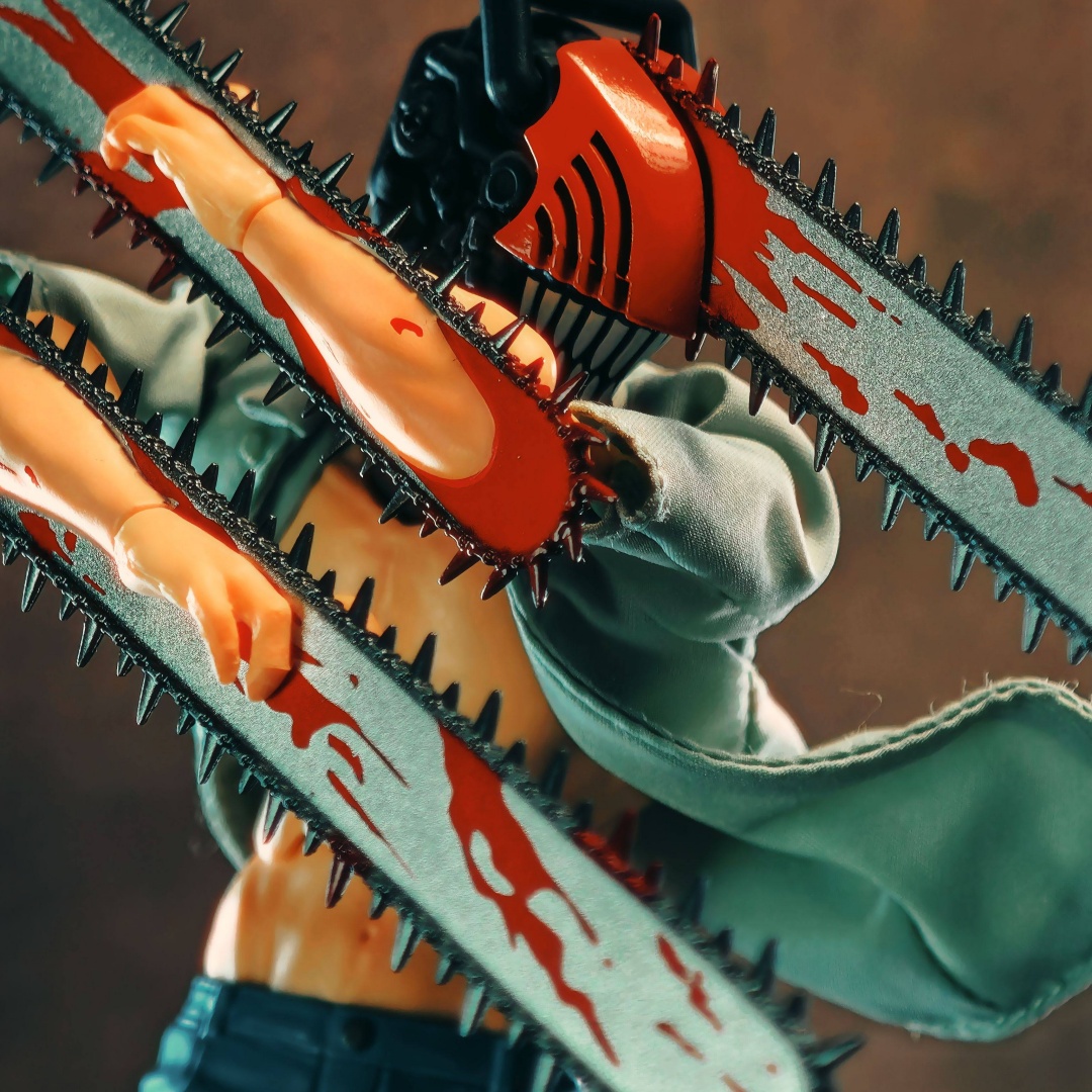 Men'S Accessories Clothing - Chainsaw Man Shf Anime Pakaian Buatan
