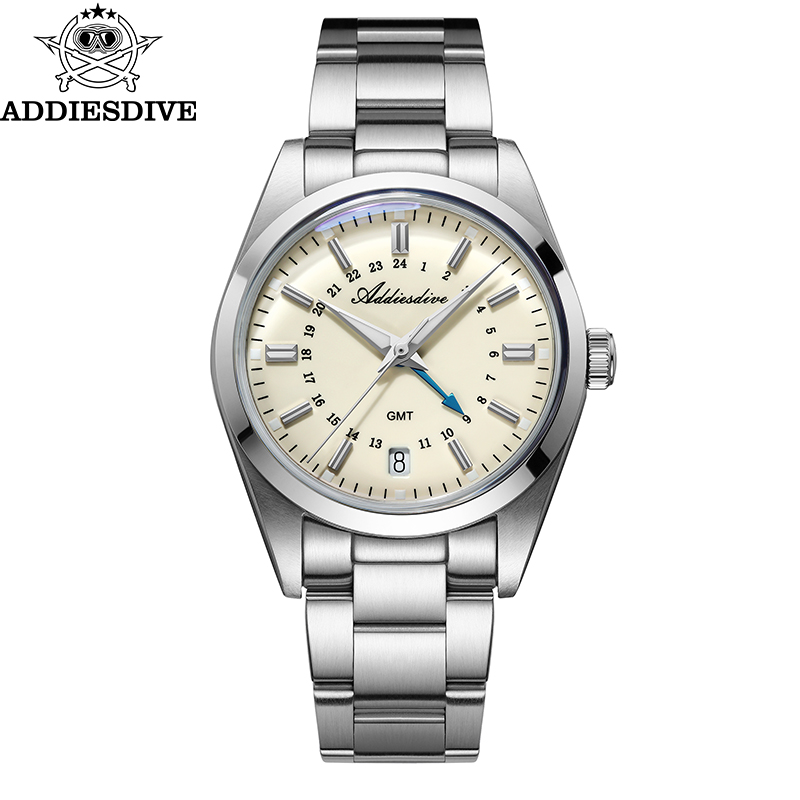Men'S Accessories And Jewelry - ADDIESDIVE Jam Tangan GMT Mewah 36Mm