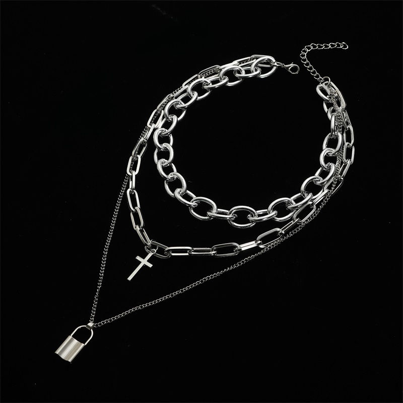 Perhiasan Estetika Grunge Berl - Men Accessories Neck Chain ulasan dan harga