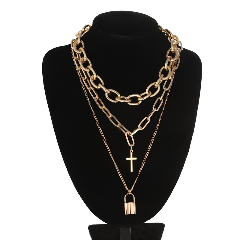 Perhiasan Estetika Grunge Berl - Men Accessories Neck Chain ulasan dan harga