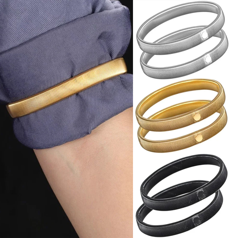 2 Buah Penahan Lengan Kemeja E - Men'S Accessories Clothing ulasan dan harga