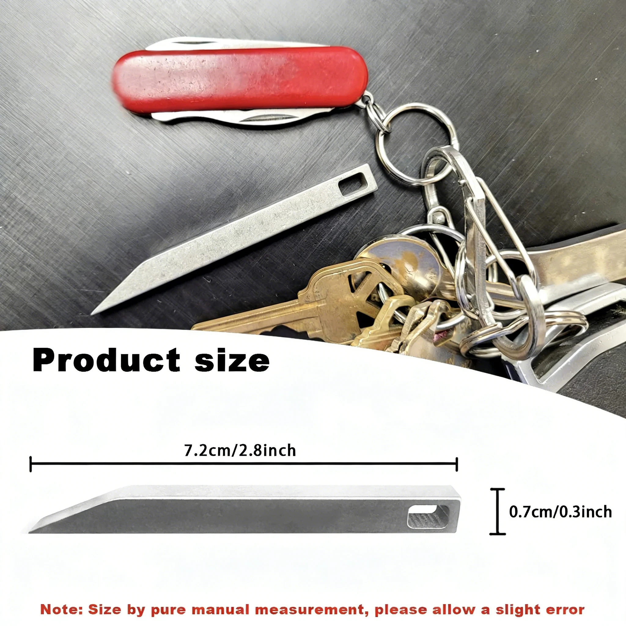 Alat Multifungsi Baja Anti Kar - Keychain Multi Tool ulasan dan harga