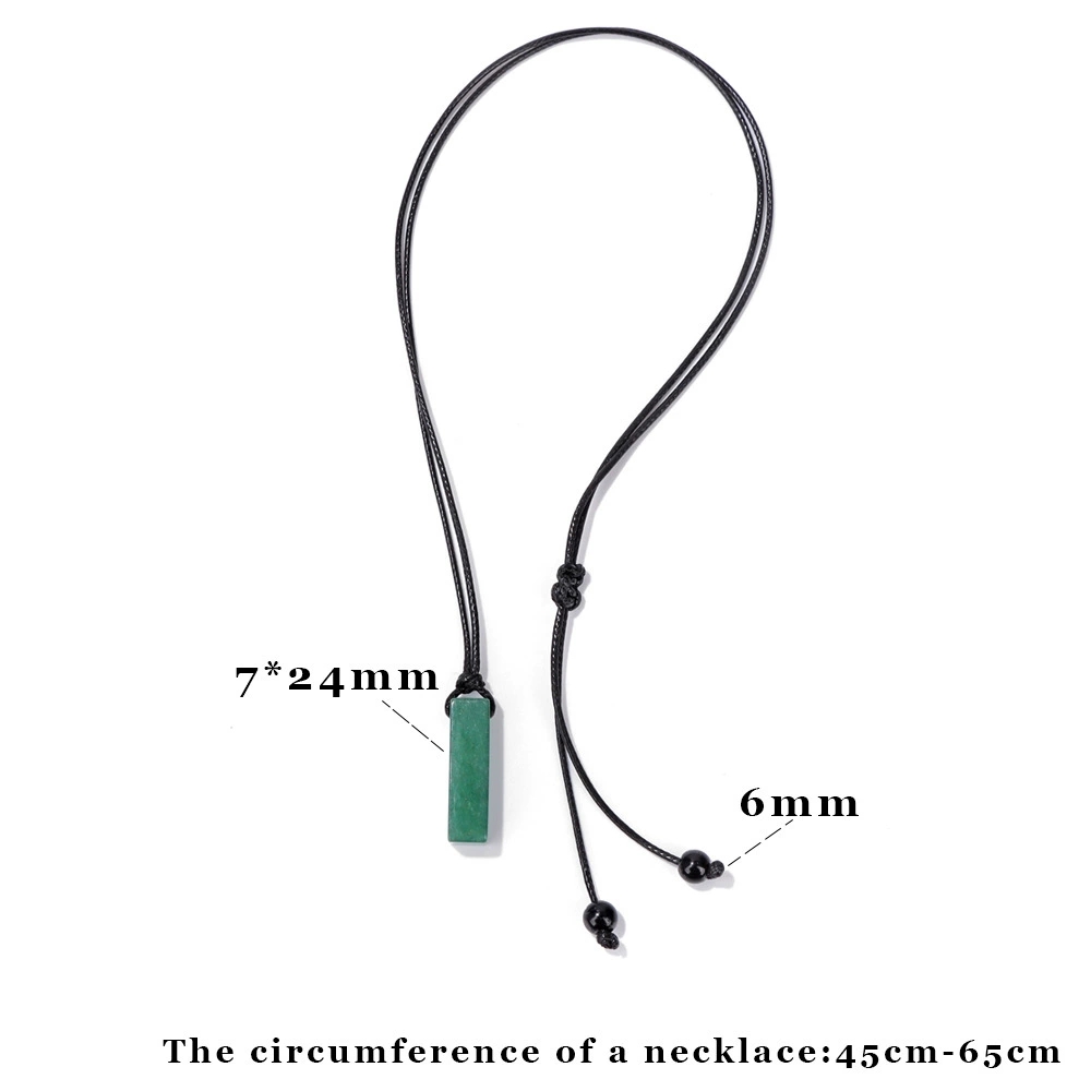 Kalung Batu Alam Persegi Panja - Men'S Accessories And Jewelry ulasan dan harga