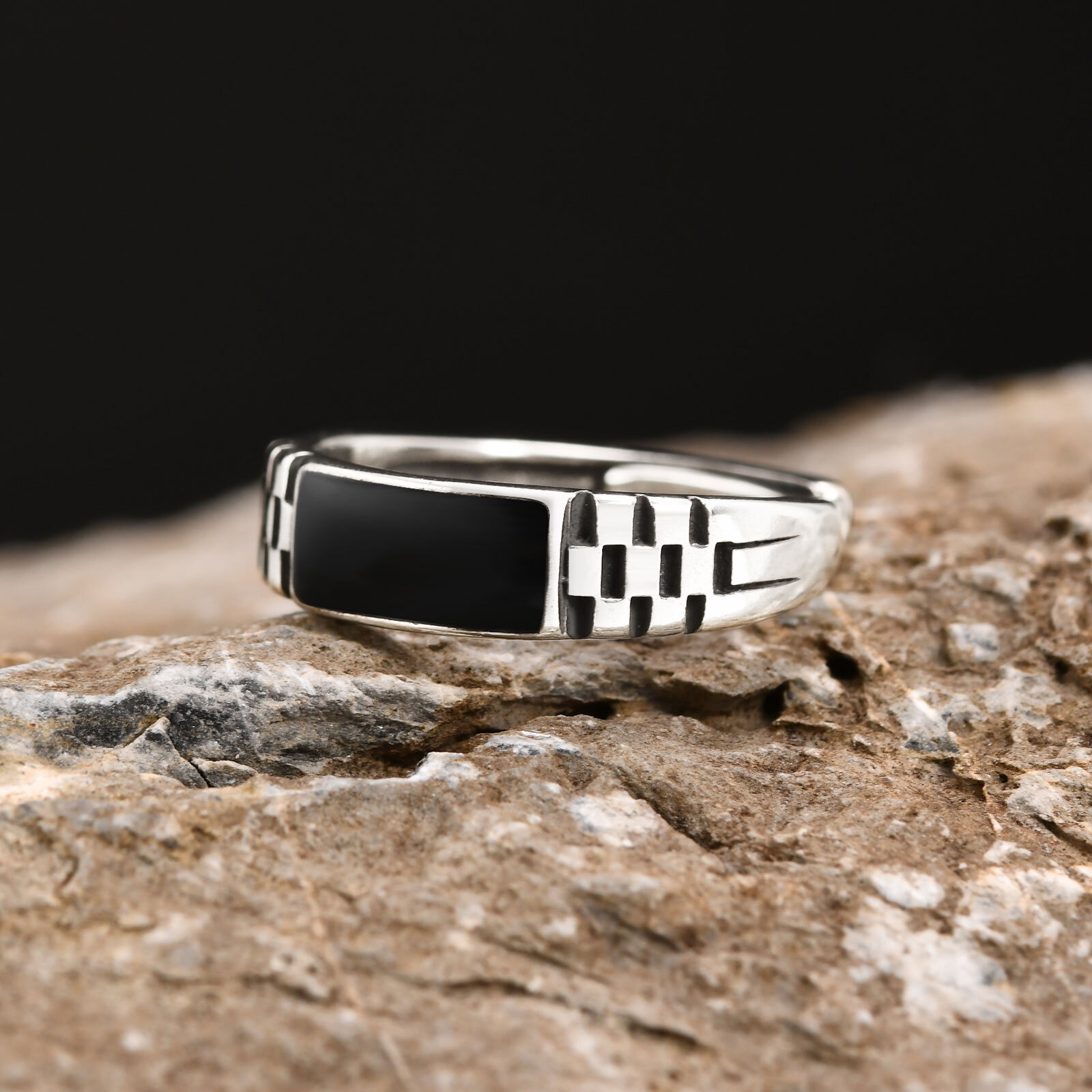 Vnox cincin terbuka pria, cinc - Signet Ring Men ulasan dan harga