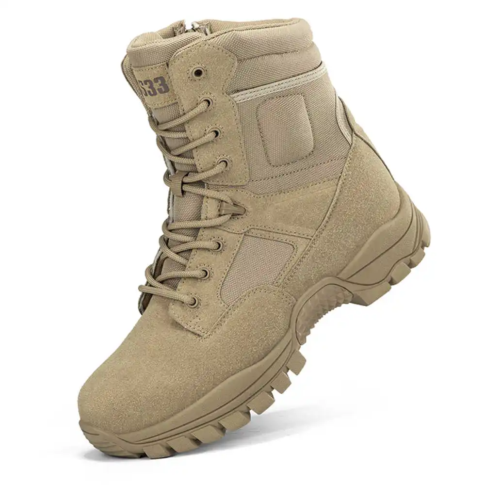 Sepatu boot kulit asli antisel - Men Accessories Low Price ulasan dan harga