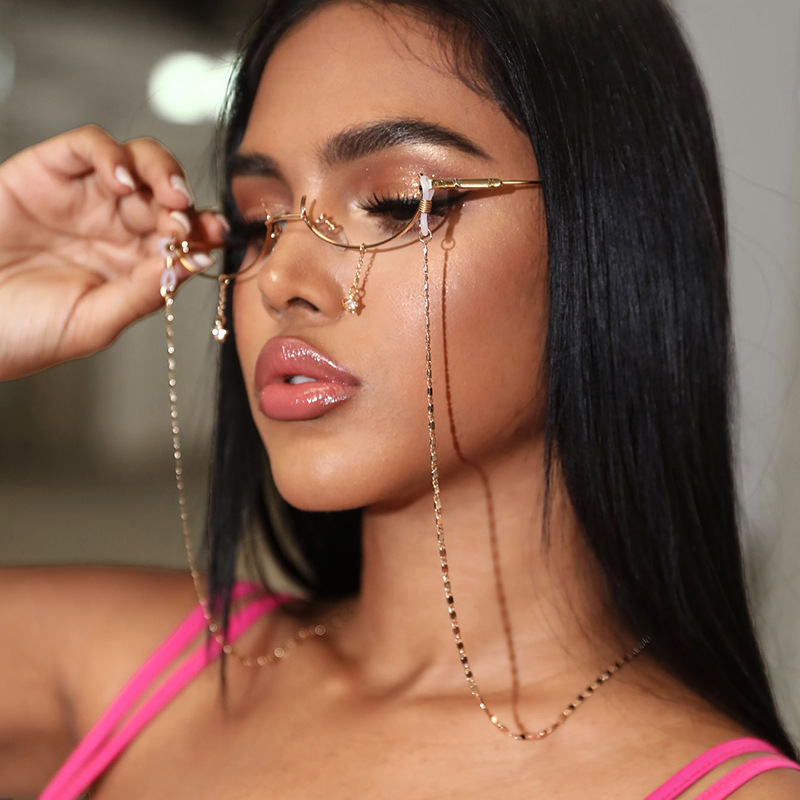 Rantai Kacamata Hitam untuk Wa - Men Accessories In Silver ulasan dan harga