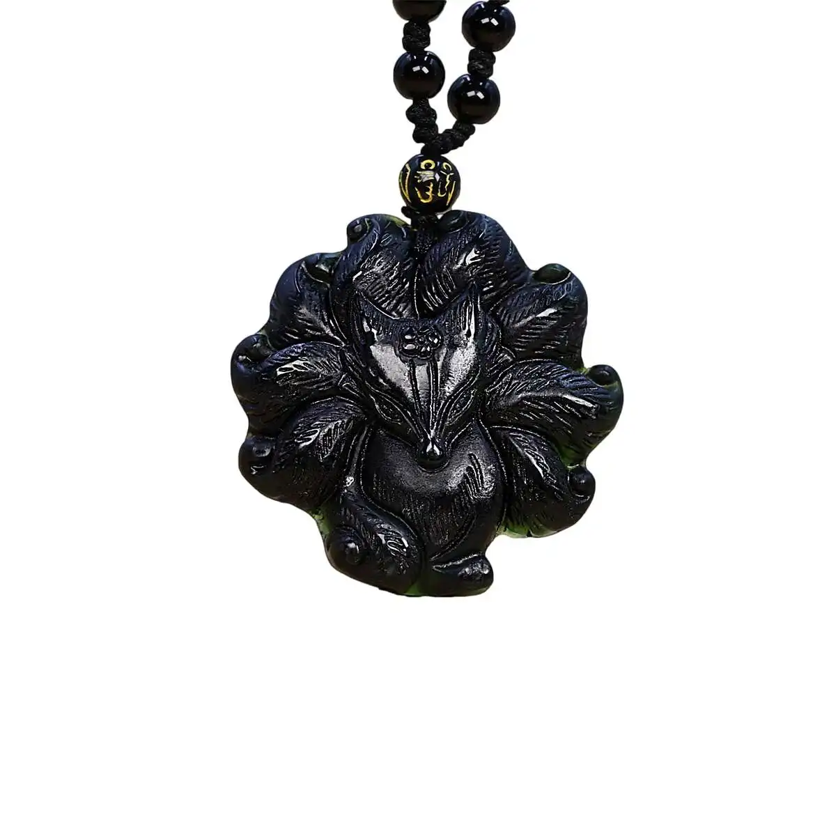 Giok Liontin Rubah Sembilan Ek - Men'S Accessories Vintage ulasan dan harga
