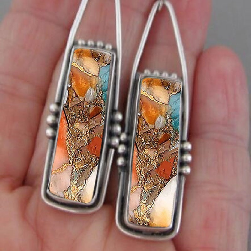 2 buah anting Bohemia Retro im - Men'S Accessories Drop Shipping ulasan dan harga