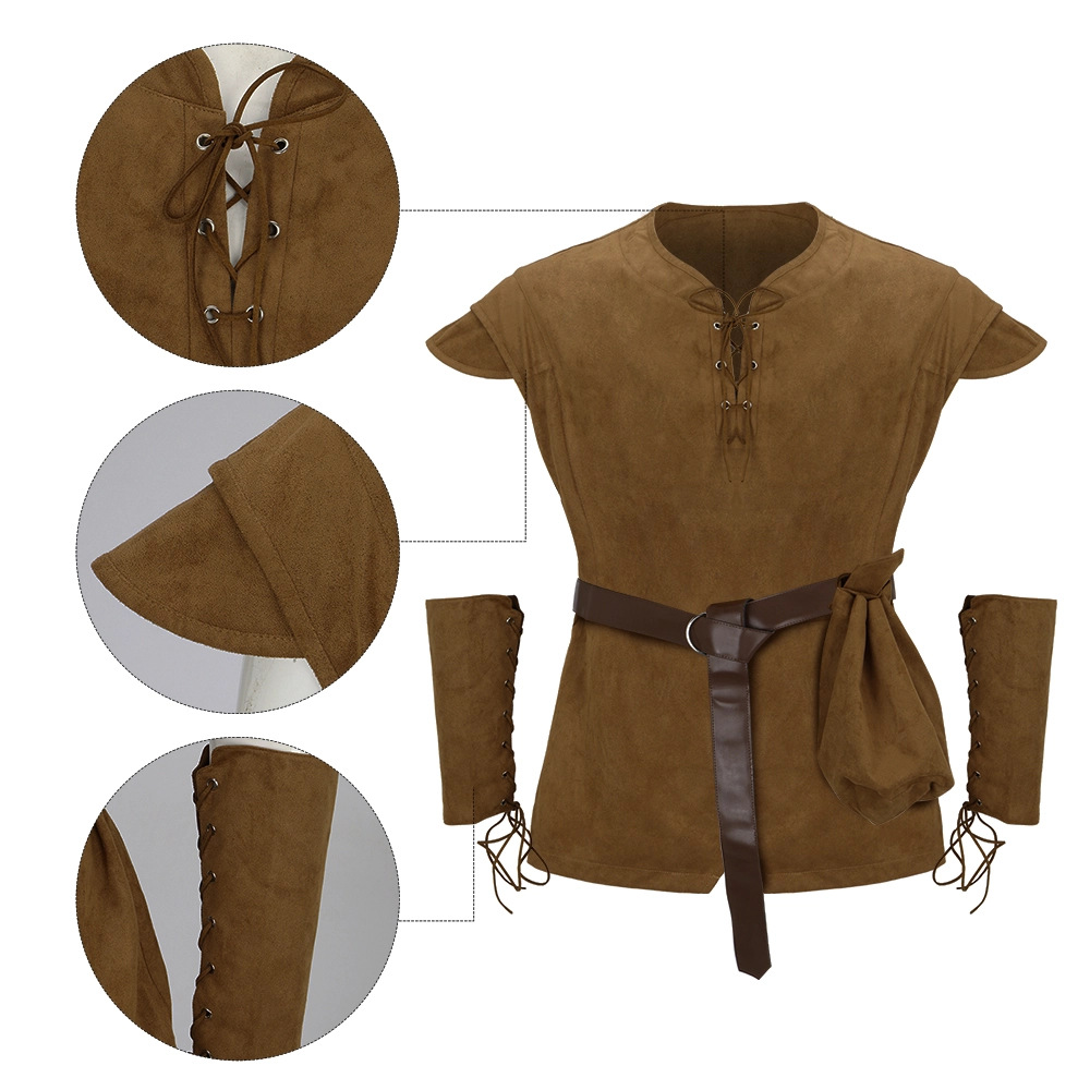 Kemeja Tunik Abad Pertengahan  - Medieval Men'S Accessories ulasan dan harga