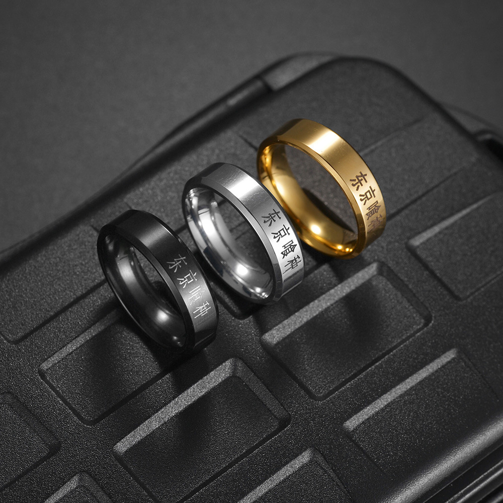 Cincin Baja Tahan Karat Permai - Men Accessories Name ulasan dan harga