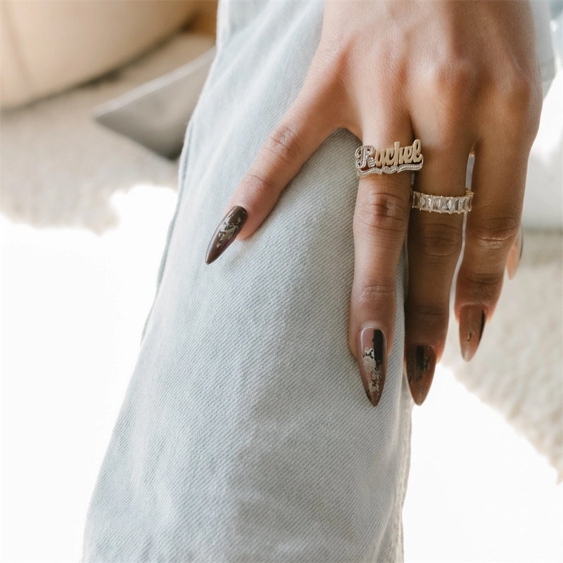 Cincin Emas 18K dengan Hati Pr - Men Accessories Name ulasan dan harga
