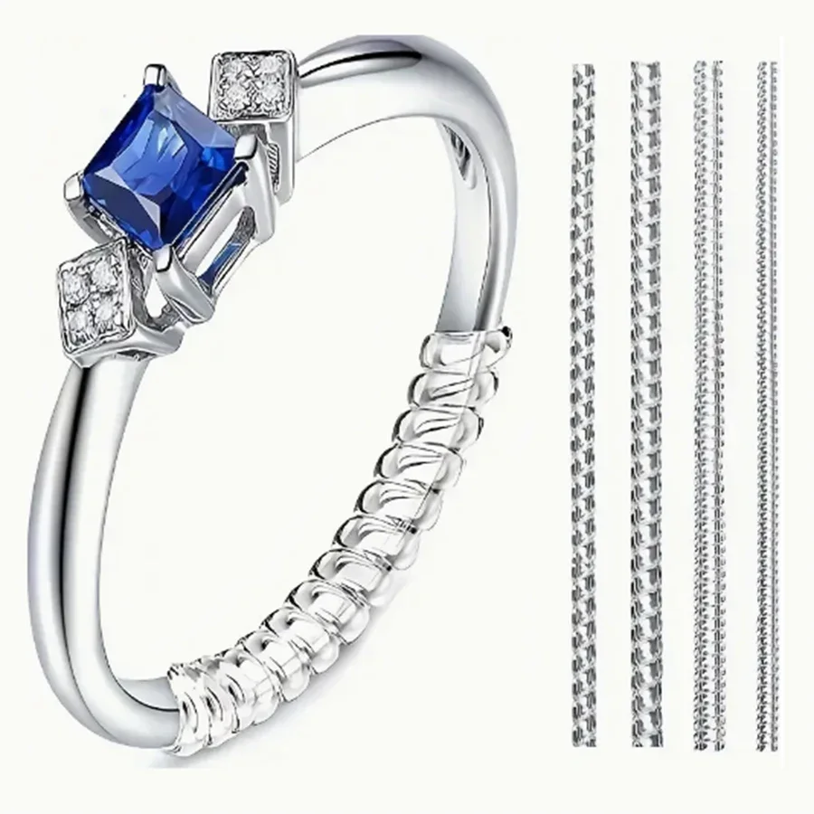 4/8 Buah-Pengatur Ukuran Cinci - Men'S Accessories Rings ulasan dan harga