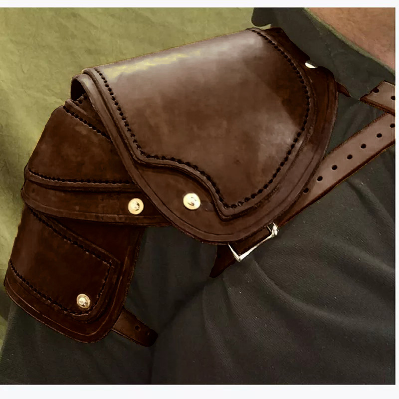 Pelindung Bahu Ksatria Viking  - Medieval Men'S Accessories ulasan dan harga