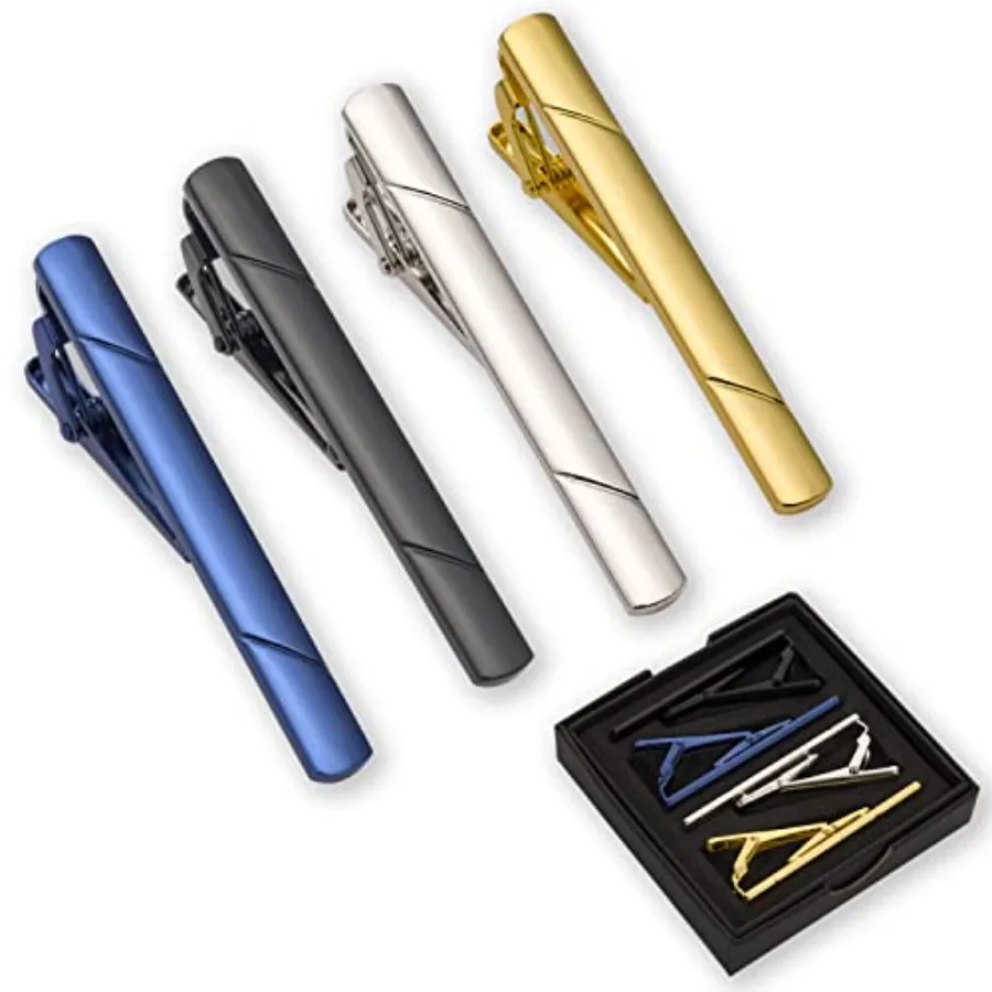 4 Buah Klip Dasi untuk Pria de - Men Accessories Fashion ulasan dan harga