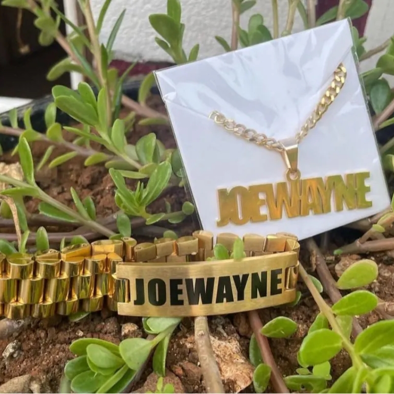 Kustom kalung nama pria gelang - Men Accessories Name ulasan dan harga