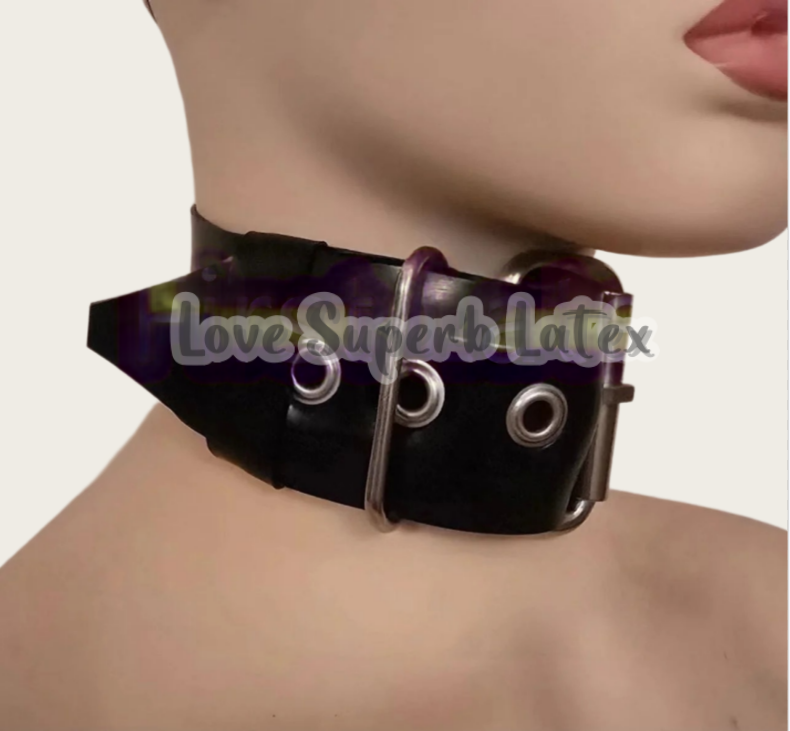 0.4mm Choker Leher Lateks Seks - Men'S Accessories Clothing ulasan dan harga