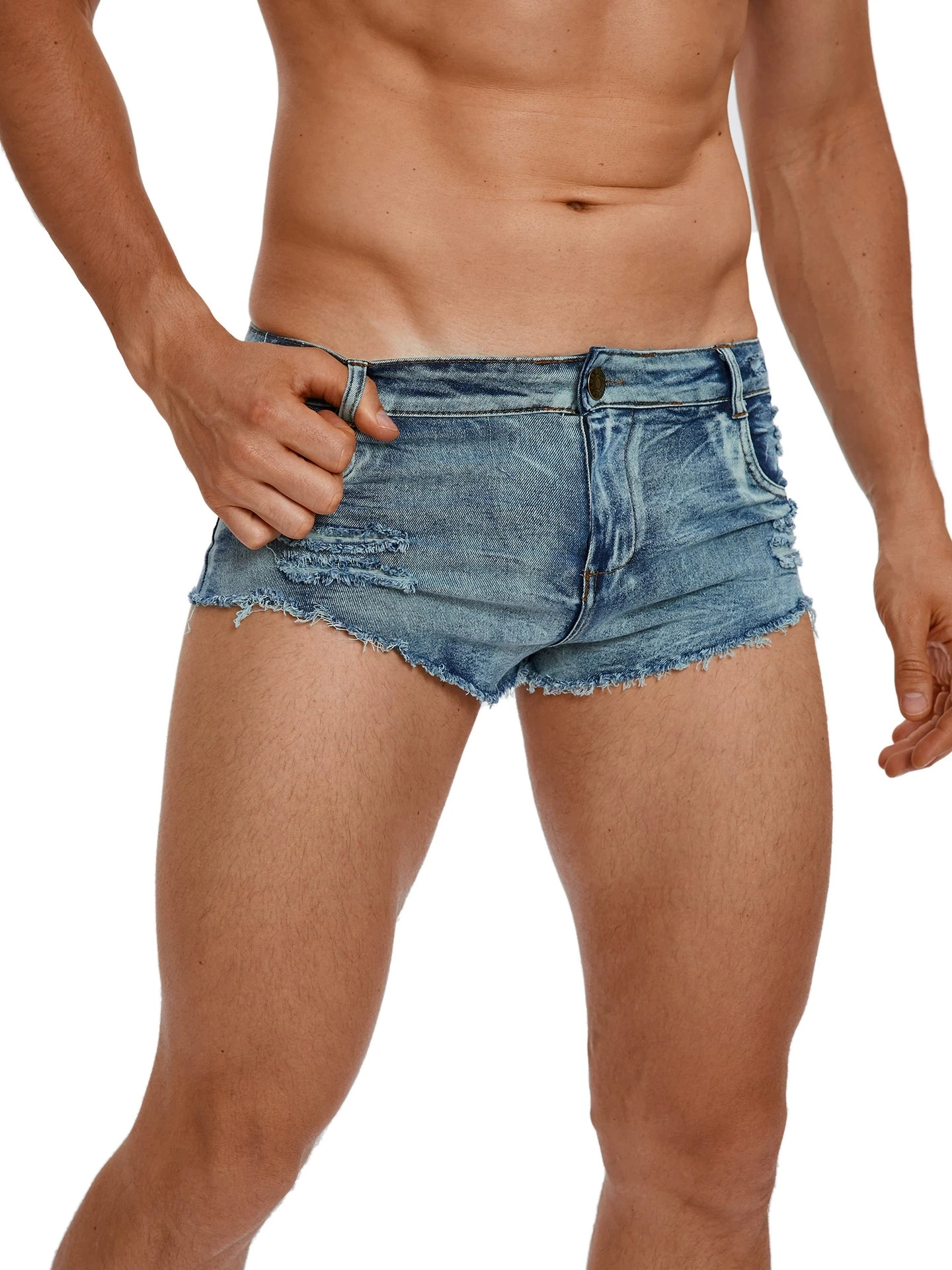 Celana Pendek Jeans Pinggang R - Men'S Accessories Clothing ulasan dan harga