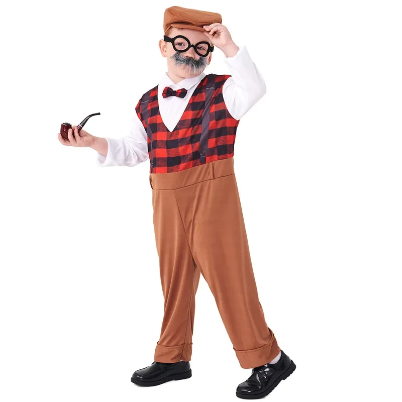 Kostum Halloween Cosplay Kakek - Men Accessories Hat ulasan dan harga